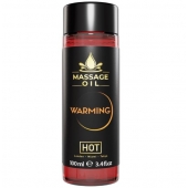 Массажное масло с согревающим эффектом Massage Oil Warming - 100 мл. - HOT - купить с доставкой в Южно-Сахалинске
