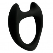 Черное эрекционное кольцо с рожками Wooomy Toro M - Adrien Lastic - в Южно-Сахалинске купить с доставкой