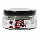 Массажная свеча «Спелая вишня» - 50 мл. - SGAN - купить с доставкой в Южно-Сахалинске