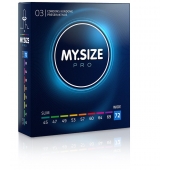 Презервативы MY.SIZE размер 72 - 3 шт. - My.Size - купить с доставкой в Южно-Сахалинске