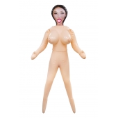 Телесная надувная секс-кукла с пышным бюстом - NMC - в Южно-Сахалинске купить с доставкой