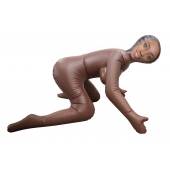 Темнокожая надувная секс-кукла - NMC - в Южно-Сахалинске купить с доставкой