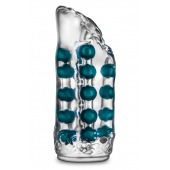 Прозрачный мастурбатор-вагина Super Stroker - Blush Novelties - в Южно-Сахалинске купить с доставкой