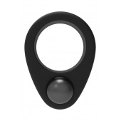 Черное эрекционное кольцо Cockring Single Weight - Dream Toys - в Южно-Сахалинске купить с доставкой