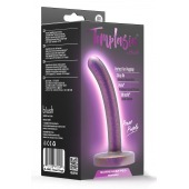Фиолетовая насадка с гладкой поверхностью Surrender 4.75 Inch Beginner Pegging Dildo - 12 см. - Blush Novelties - купить с доставкой в Южно-Сахалинске