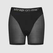 Трусики-шорты для фиксации насадок Strap-on-me Harness Lingerie Halo - size XL - Strap-on-me - купить с доставкой в Южно-Сахалинске