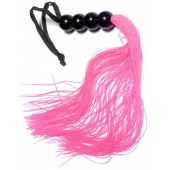 Розовая силиконовая плеть - 35,5 см. - Boys of Toys - купить с доставкой в Южно-Сахалинске