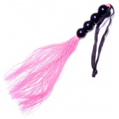 Розовая силиконовая плеть - 35,5 см. - Boys of Toys - купить с доставкой в Южно-Сахалинске