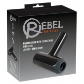 Черный мастурбатор с удобной ручкой Masturbator with 2 Functions - Orion - в Южно-Сахалинске купить с доставкой