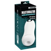 Белый мастурбатор Masturbator with 2 functions - Orion - в Южно-Сахалинске купить с доставкой