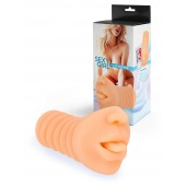 Телесный мастурбатор в виде сексуального ротика - Sexy Girl - в Южно-Сахалинске купить с доставкой