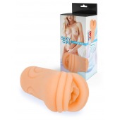 Телесный мастурбатор-вагина с рельефом на поверхности - Sexy Girl - в Южно-Сахалинске купить с доставкой