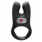 Черное эрекционное виброкольцо Nos - Fun Factory - в Южно-Сахалинске купить с доставкой