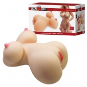 Телесный мастурбатор-торс Fiona - Baile - в Южно-Сахалинске купить с доставкой