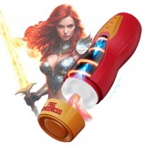 Интерактивный мастурбатор Solara с нагревом, вибрацией и поступательными движениями - Shots Media BV - в Южно-Сахалинске купить с доставкой