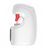 Белый мастурбатор с язычком и возвратно-поступательными движениями - Secwell - в Южно-Сахалинске купить с доставкой