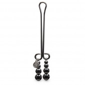 Зажим для клитора с бусинами Just Sensation Beaded Clitoral Clamp - Fifty Shades of Grey - купить с доставкой в Южно-Сахалинске