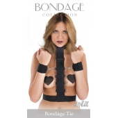 Фиксатор рук к груди увеличенного размера Bondage Collection Bondage Tie Plus Size - Lola Games - купить с доставкой в Южно-Сахалинске