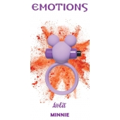 Сиреневое эрекционное виброколечко Emotions Minnie - Lola Games - в Южно-Сахалинске купить с доставкой