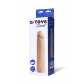 Реалистичная насадка с ярко выраженной головкой - 16,5 см. - A-toys - в Южно-Сахалинске купить с доставкой