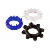 Набор из 3 разноцветных эрекционных колец - A-toys - в Южно-Сахалинске купить с доставкой