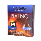 Стимулирующая насадка с усиками Platino  Вулкан - Sitabella - купить с доставкой в Южно-Сахалинске