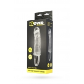 Прозрачная насадка с петлёй для фиксации - 14 см. - ToyFa - в Южно-Сахалинске купить с доставкой