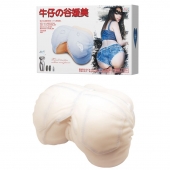 Мастурбатор-попка с двойной вибрацией и двумя входами - Baile - в Южно-Сахалинске купить с доставкой