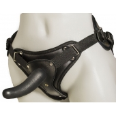Женский страпон с вагинальной пробкой Woman Strap - 12 см. - LOVETOY (А-Полимер) - купить с доставкой в Южно-Сахалинске
