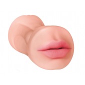 Двусторонний мастурбатор Goddess of Love - вагина и ротик - Lola Games - в Южно-Сахалинске купить с доставкой