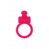 Розовое силиконовое виброкольцо A-toys - A-toys - в Южно-Сахалинске купить с доставкой