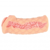 Телесный мастурбатор-вагина Elegance с двойным слоем - KOKOS - в Южно-Сахалинске купить с доставкой