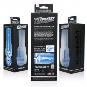 Мастурбатор Fleshlight Turbo - Trust Blue Ice - Fleshlight - в Южно-Сахалинске купить с доставкой