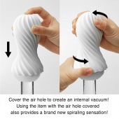 Мастурбатор FLEX Rocky Black с плотным рельефом - Tenga - в Южно-Сахалинске купить с доставкой