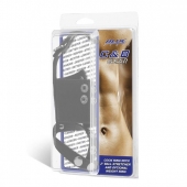 Кольцо на член и мошонку Cock Ring With 2  Ball Stretcher And Optional Weight Ring - BlueLine - в Южно-Сахалинске купить с доставкой