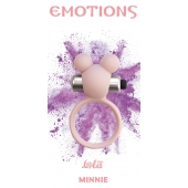 Розовое эрекционное виброколечко Emotions Minnie Light pink - Lola Games - в Южно-Сахалинске купить с доставкой