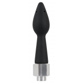 Чёрная анальная насадка для душа Anal Douche Rear Splash - Orion - купить с доставкой в Южно-Сахалинске