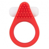 Красное эрекционное кольцо LIT-UP SILICONE STIMU RING 1 RED - Dream Toys - в Южно-Сахалинске купить с доставкой