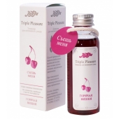 Эликсир Triple Pleasure  Горячая вишня  - 65 гр. - JULEJU - купить с доставкой в Южно-Сахалинске