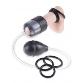 Комактная помпа-насос для головки Suck N’ Stroke Head Pump - Pipedream - в Южно-Сахалинске купить с доставкой