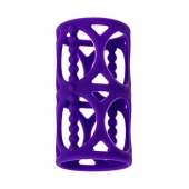 Фиолетовая насадка-сетка на член - A-toys - в Южно-Сахалинске купить с доставкой