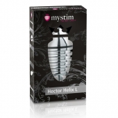Анальный плаг для электростимуляции Hector Helix Buttplug L - 11,5 см. - MyStim - купить с доставкой в Южно-Сахалинске