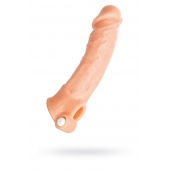 Удлиняющая насадка на пенис с вибрацией - 18,5 см. - ToyFa - в Южно-Сахалинске купить с доставкой