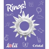 Прозрачное эрекционное кольцо Rings Cristal - Lola Games - в Южно-Сахалинске купить с доставкой
