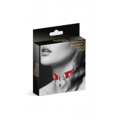 Красный чокер с замком в форме сердца - Bijoux Pour Toi - купить с доставкой в Южно-Сахалинске