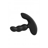 Черный силиконовый стимулятор простаты Levett Nitoc с пультом ДУ - Levett - в Южно-Сахалинске купить с доставкой