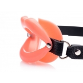 Кляп в форме губ Sissy Mouth Gag - XR Brands - купить с доставкой в Южно-Сахалинске