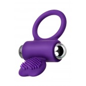 Фиолетовое виброкольцо с ресничками JOS PERY - JOS - в Южно-Сахалинске купить с доставкой