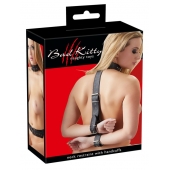 Фиксация на шею и запястья Bad Kitty Neck and Hand Restraints - Orion - купить с доставкой в Южно-Сахалинске