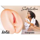 Мастурбатор с 2 тоннелями Satisfaction Gorgeous - Lola Games - в Южно-Сахалинске купить с доставкой